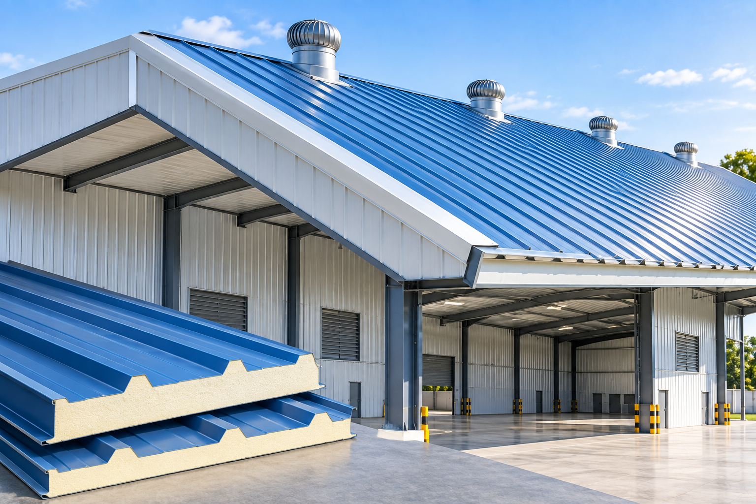 PUF Panel Roofing